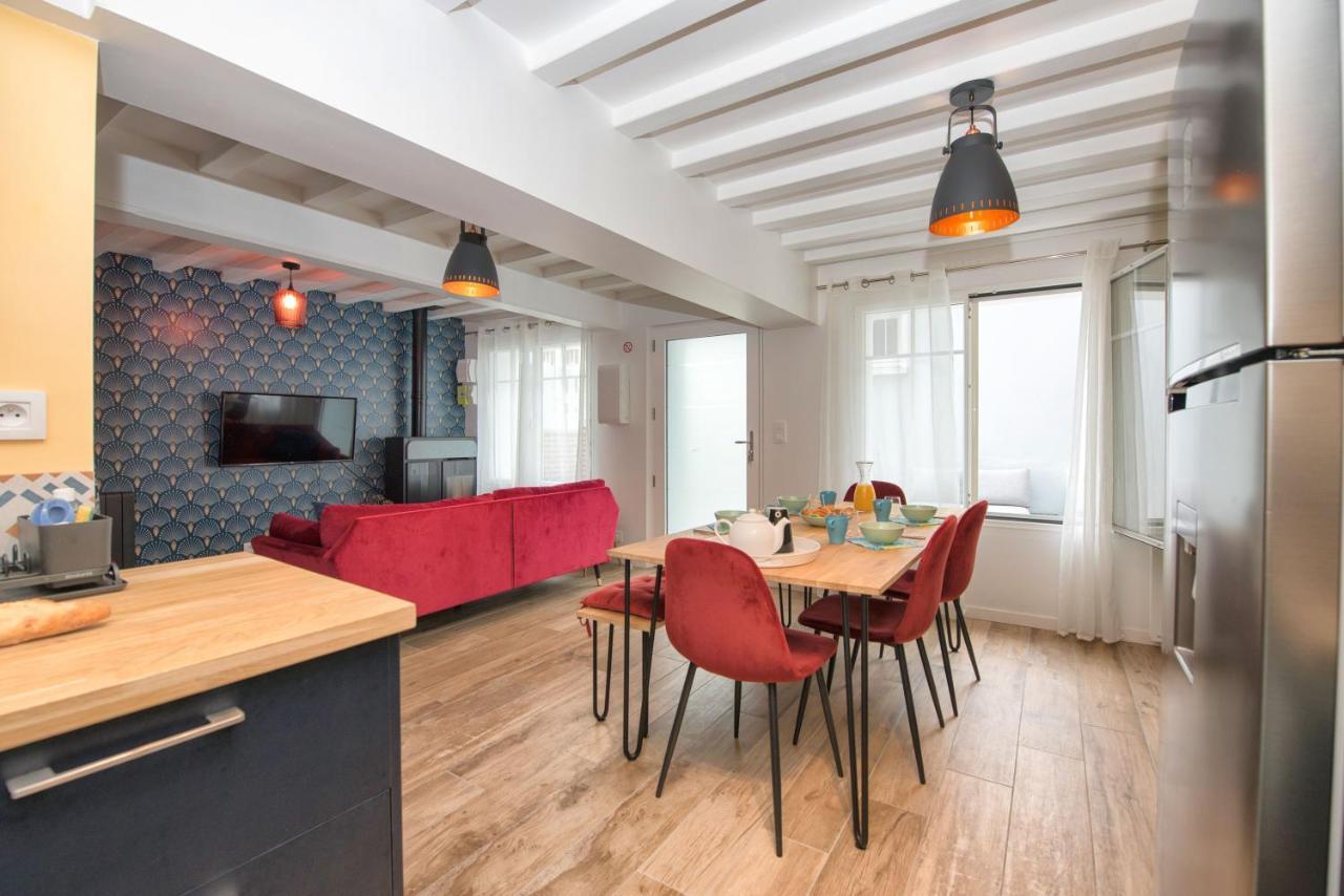 L'Ancre Des Falaises - Maison Vue Mer & A 50M Plage 埃特勒塔 外观 照片