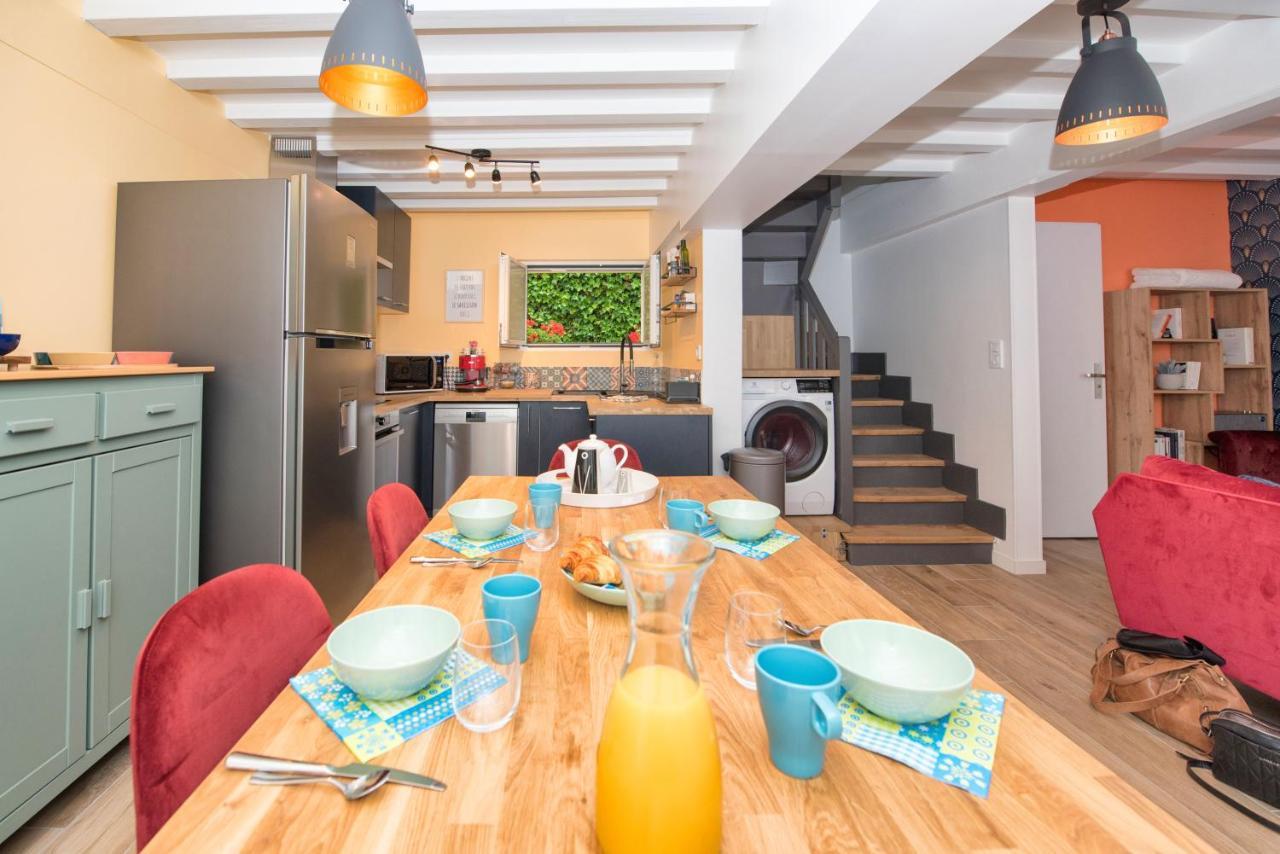 L'Ancre Des Falaises - Maison Vue Mer & A 50M Plage 埃特勒塔 外观 照片