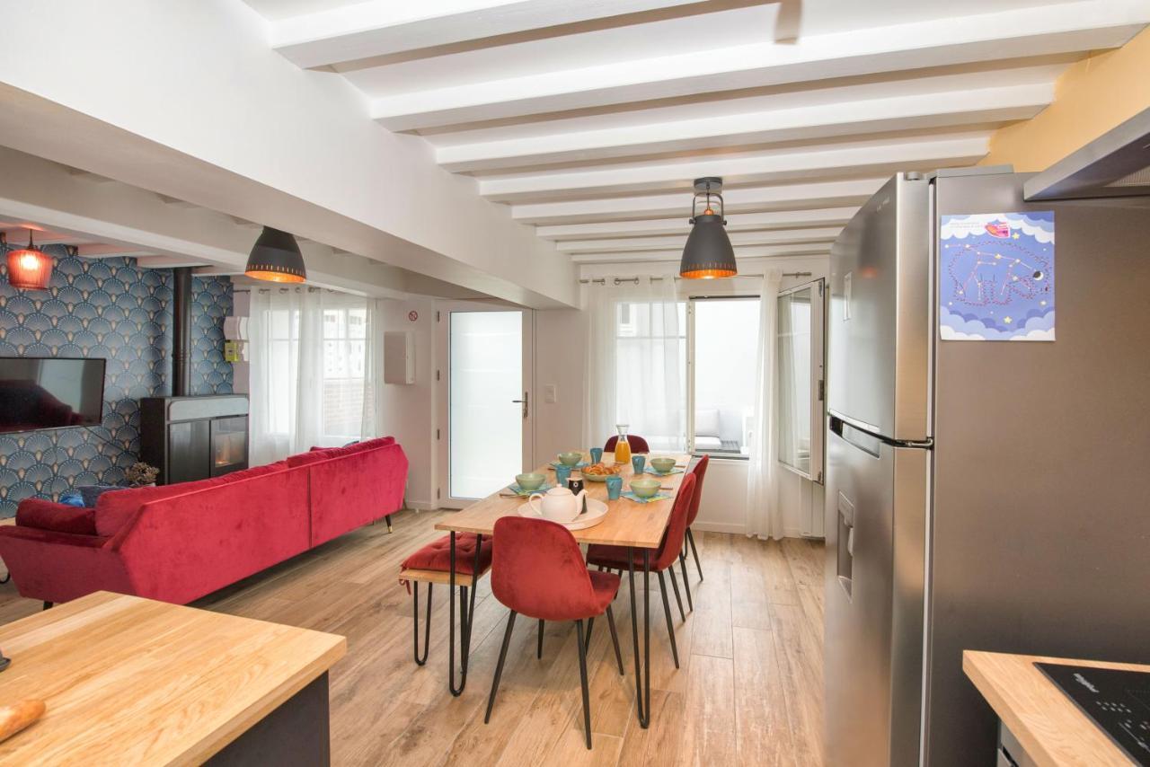 L'Ancre Des Falaises - Maison Vue Mer & A 50M Plage 埃特勒塔 外观 照片