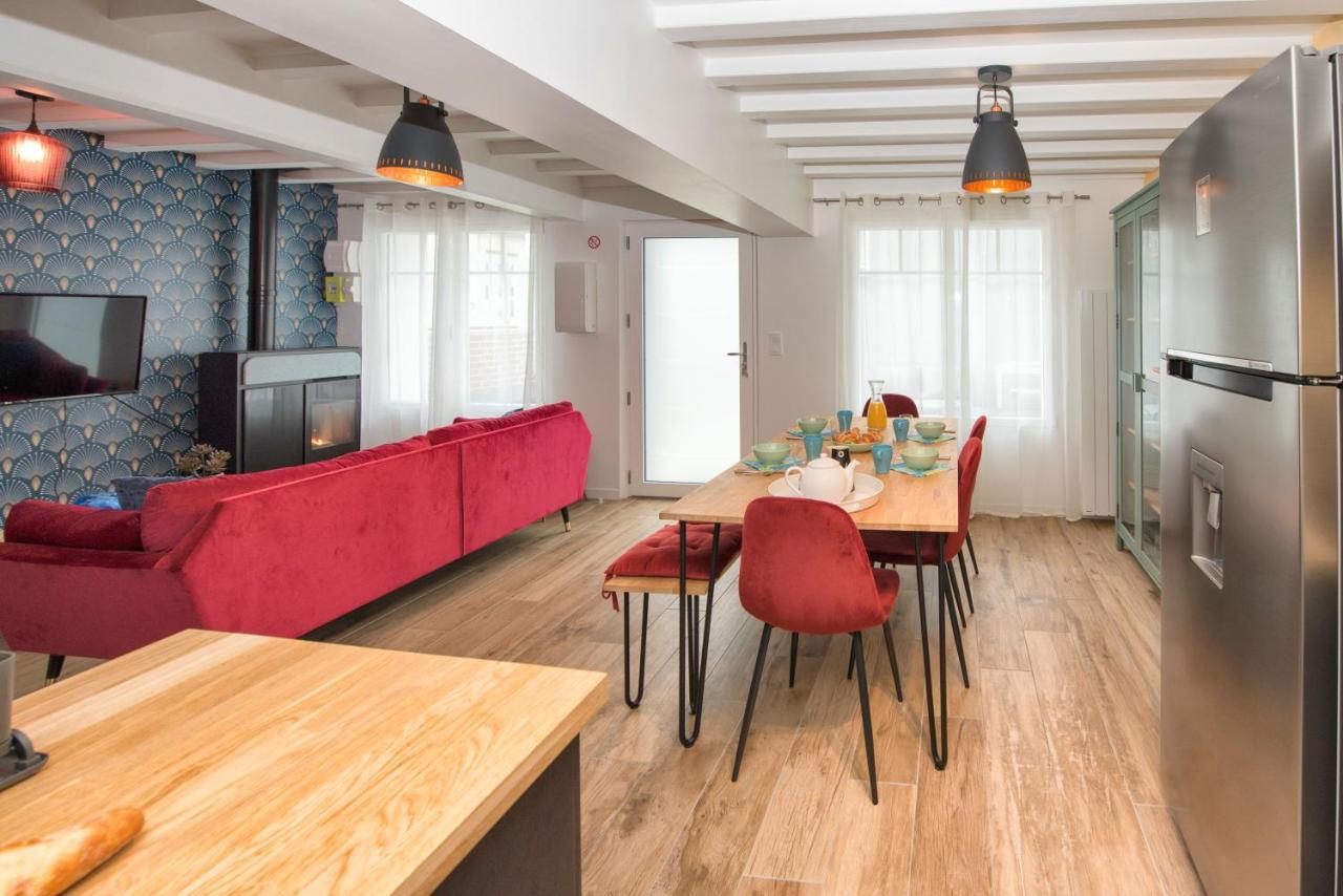 L'Ancre Des Falaises - Maison Vue Mer & A 50M Plage 埃特勒塔 外观 照片